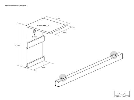 MULTIBRACKETS M 16:10 Motorized Projection Screen Black 232.6x145.4 108" (7350022735613)