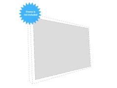 MULTIBRACKETS M Extra Cloth, Grey Plus Gain 0,90 16:9 400x225, 180"