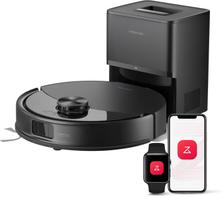Roborock Q10 VF+  Robotstøvsuger (sort) Dual Anti-Tangle System, 10,000Pa, VibraRise 2.0 Moppingsystem, Reactive Tech Hi