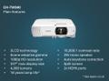 EPSON TW-840 3LCD projektor (hvit) FHD 1920 x 1080, 4000 lumen, 3LCD, bærbar, 2xHDMI/USB, opp til 335"