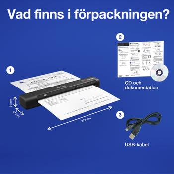 EPSON Workforce ES-60W scanner (B11B253401)
