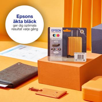 Epson 405 - 4-pack - svart, gul, cyan, magenta - original - blekkpatron (C13T05G64010)