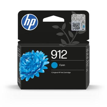 HP 912 Cyan Original Ink Cartridge (3YL77AE)