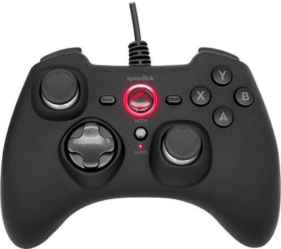 SPEEDLINK Rait Black Usb Gamepad  (SL-650010-BK)