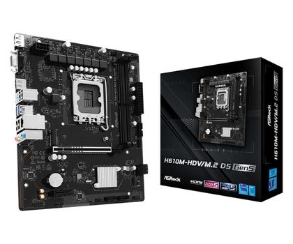 ASROCK H610M-HDV/ M.2 D5 GEN5 (90-MXBTU0-A0UAYZ)