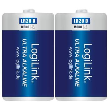 LOGILINK Household Battery Single-Use  (LR20B2)