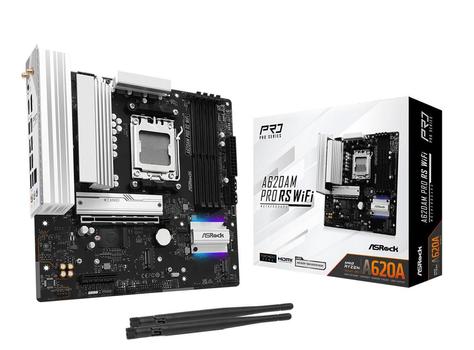 ASROCK Amd A620A Socket Am5 Micro Atx (A620AM PRO RS WIFI)