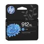 HP 912XL High Yield Cyan Ink