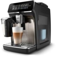 Philips 3300 Series LatteGo Helautomatisk Espressomaskin Nyt 6 varme og forfriskende drikker med ett trykk, med prefekt crema, aroma og temperatur