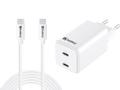 SANDBERG AC Charger USB-C PD65W EU 3M