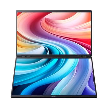 ACER PD243YEbmiuux 23.8inch FHD Dual Portable ZeroFrame IPS 100Hz 16:9 4ms 250nits HDMI 2xType-C MM Audio out EU Black (UM.QP3EE.E01)