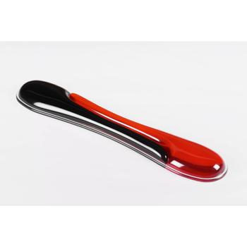 KENSINGTON Duo Gel Wrist Rest Wave (Red/ Smoke) (62398 $DEL)