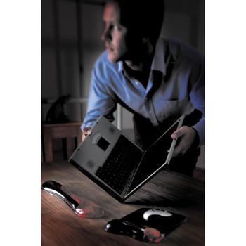 KENSINGTON Duo Gel Wrist Rest Wave (Red/ Smoke) (62398 $DEL)