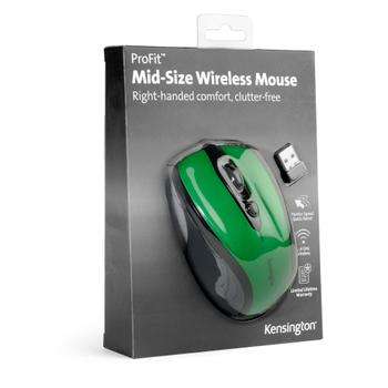 KENSINGTON Mus KENSINGTON Pro Fit m grønn wireless (K72424WW $DEL)