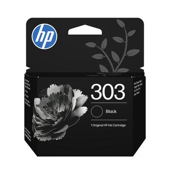 HP Black Inkjet Cartridge (No.303) (T6N02AE)