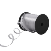 WhiteLabel Poly gavebånd 10mmx250m sølv