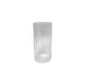 OEM Vase RILLE glass Diam:12cm H:25cm