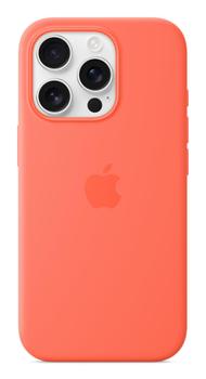 APPLE iPhone 16 Pro Silicone Case with MagSafe - Tangerine (MDFY4ZM/A)