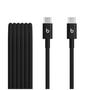APPLE Beats - USB-kabel - 24 pin USB-C (hane) till 24 pin USB-C (hane) - USB 2.0 - 1.5 m - Snabbladdning upp till 60 W - bultsvart