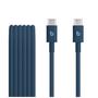 APPLE Beats - USB-kabel - 24 pin USB-C (hane) till 24 pin USB-C (hane) - USB 2.0 - 1.5 m - Snabbladdning upp till 60 W - nitro marinblå