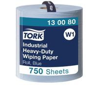 TORK Aftørringspapir Tork W1 3-lags Blå Krt/1
