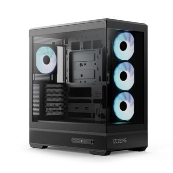 AEROCOOL Midi P500B-Digi Black ARGB  ACCS-P500B-DIGI-001 (ACCM-PN09143.11)