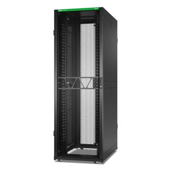 APC APC NetShelter SX Networking Enclosure Gen2, 48U, 2258Hx750Wx1200Dmm,  with vertical cable mgrs, Black (AR3347B2)