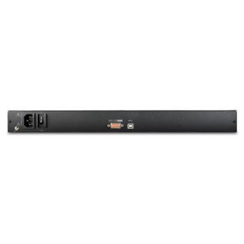 APC LCD Console - KVM-Konsole - 43.2 cm (17") - Rack - einbaufähig - 1280 x 1024 @ 75 Hz - Schwarz - 1U - für P/N: SMX1000CUS,  SMX1500RM2UCNCUS,  SMX1500RM2UCUS,  SMX2KR2UX145,  SMX3KR2UNCX145,  SMX750CUS (AP5717UK)
