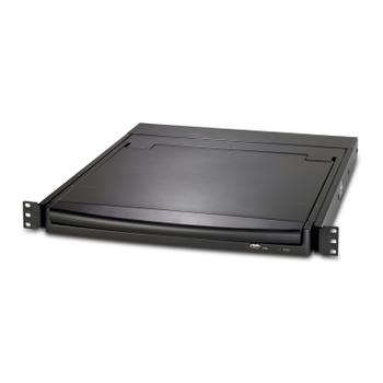 APC LCD Console - KVM-Konsole - 43.2 cm (17") - Rack - einbaufähig - 1280 x 1024 @ 75 Hz - Schwarz - 1U - für P/N: SMX1000CUS,  SMX1500RM2UCNCUS,  SMX1500RM2UCUS,  SMX2KR2UX145,  SMX3KR2UNCX145,  SMX750CUS (AP5717UK)