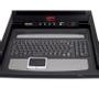 APC LCD Console - KVM-Konsole - 43.2 cm (17") - Rack - einbaufähig - 1280 x 1024 @ 75 Hz - Schwarz - 1U - für P/N: SMX1000CUS,  SMX1500RM2UCNCUS,  SMX1500RM2UCUS,  SMX2KR2UX145,  SMX3KR2UNCX145,  SMX750CUS (AP5717UK)