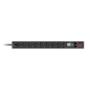 APC Switched Rack PDU AP7900B - Voedingsverdeeleenheid (rack-uitvoering) - 100-120 V wisselstroom V - input: NEMA 5-15P - uitgangen: 8 (NEMA 5-15) - 1U - 3.65 m kabel - voor P/N: SMX1000C, SMX1500RM2UC, S