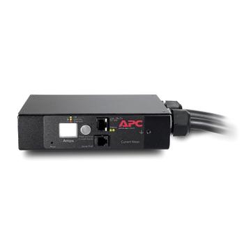 APC C In-Line Current Meter AP7155B - Current monitoring device - AC 230 V - Ethernet 10/100, RS-232 - output connectors: 1 - for P/N: SCL500RM1U,  SCL500RMI1U,  SMTL1000RM2UCNC,  SMX2KR2UX145,  SMX3KR2UNCX14 (AP7155B)