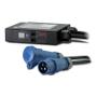 APC In-Line Current Meter AP7152B - Aktuell övervakningsenhet - AC 230 V - Ethernet 10/100, RS-232 - utgångskontakter: 1 (AP7152B)
