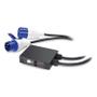 APC C In-Line Current Meter AP7155B - Current monitoring device - AC 230 V - Ethernet 10/100, RS-232 - output connectors: 1 - for P/N: SCL500RM1U,  SCL500RMI1U,  SMTL1000RM2UCNC,  SMX2KR2UX145,  SMX3KR2UNCX14 (AP7155B)