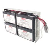 APC C Replacement Battery Cartridge #23 - UPS battery - Lead Acid - black - for P/N: SUA1000R2ICH, SUA1000RM2UTW, SUA1000RMI2U(P), SUA1000RMI2U-3XW, SUA1000RMI2U-5XW