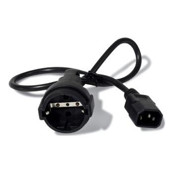 APC Power Cord, C14 to CEE 7/7 Schuko, 0.6m (AP9880)