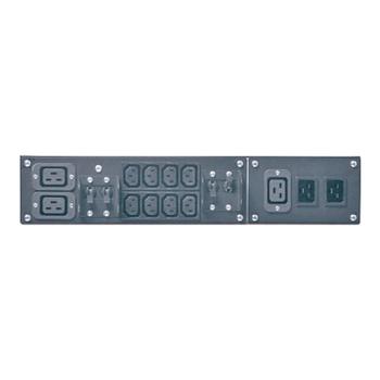 APC Service Bypass Panel - 230V, 32A, BBM, IEC320 C20/HW Input, IEC-320 Output - (2) C19 (8) C13 (SBP5000RMI2U)