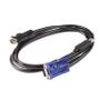 APC KVM USB Cable - 12 ft (3.6 m) (AP5257              )