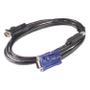 APC KVM USB Cable - 12 ft (3.6 m) (AP5257              )