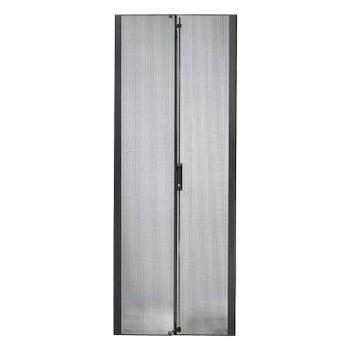 APC NetShelter SX 48U 750mm Wide Perforated Split Doors Black (AR7157)