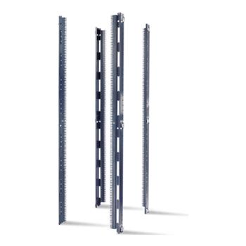 APC NetShelter SX 42U, 23'' EIA Mounting Rails for 750-mm Wide Enclosures,  Square Holes Qty 4 (AR7510)