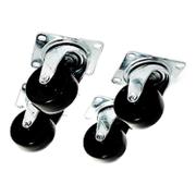 APC NetShelter VL Swivel Caster Kit Hjul til rack, 4 stk