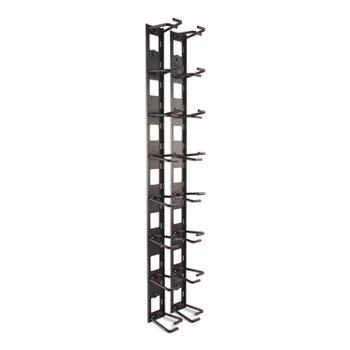 APC Vertical Cable Organizer,  8 Cable Rings, Zero U (AR8442              )