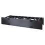 APC 2U Horizontal Cable Manager, 6'' Fingers top and bottom (AR8606)