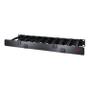 APC 1U Horizontal Cable Manager, 6'' deep, Single-Sided