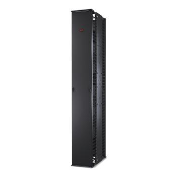 APC CDX Vert Cbl Mngr 84x12 wde Double-Sided (AR8675)