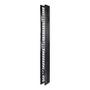 APC Valueline,  Vertical Cable Manager for 2 & 4 Post Racks, 84''H X 6''W, Single-Sided with Door (AR8715)