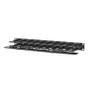 APC Horizontal Cable Manager, 1U x 4inches Deep, Single-Sided with Cover (AR8602A)