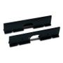 APC SHIELDING PARTITION PASSTHROUGH 750MM WIDE BLACK NS (AR8173BLK)