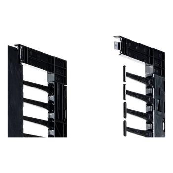 APC Rackzubehör / Valueline,  Vertical Cable Manager for 2 & 4 Post Racks, 84"H X 12"W, Single-Sided with Door (AR8765)